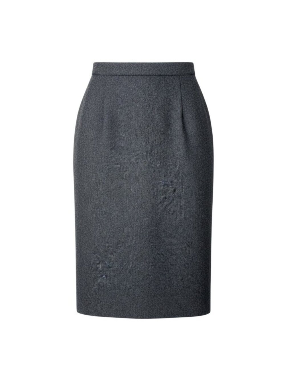 Gucci Tom Ford Era Wool Skirt Pencil Gray 40
